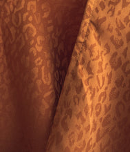 Load image into Gallery viewer, Rust Leopard Jaquard Wrap Top

