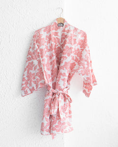 Light Pink Floral Robe