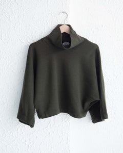 Moss Cowl Neck Sweater
