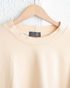 Light Yellow Front Pocket Crop Sweater